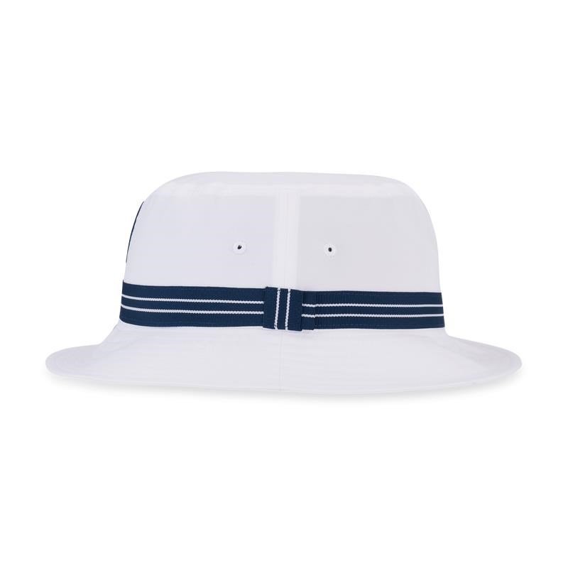 Callaway Bucket Hat cappello da uomo, bianco/navy
