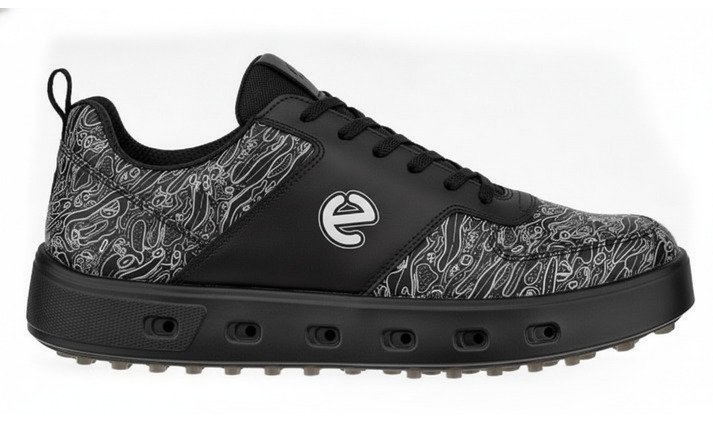Ecco Street 720 scarpe da golf uomo, nere