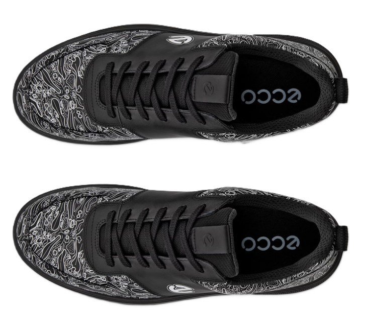 Ecco Street 720 scarpe da golf uomo, nere