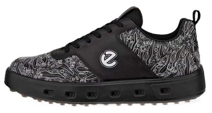 Ecco Street 720 scarpe da golf uomo, nere