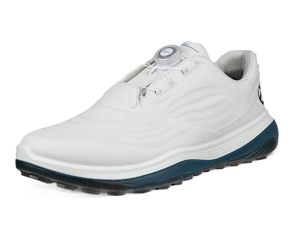 Ecco LT1 BOA scarpe da golf da uomo, bianche
