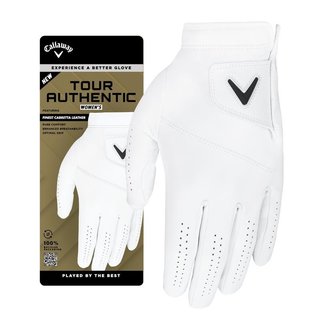 Callaway Tour Authentic guanto da golf donna, bianco