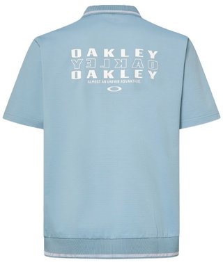 Oakley O-Sync Pack Abstract Hem polo da uomo, blue ice