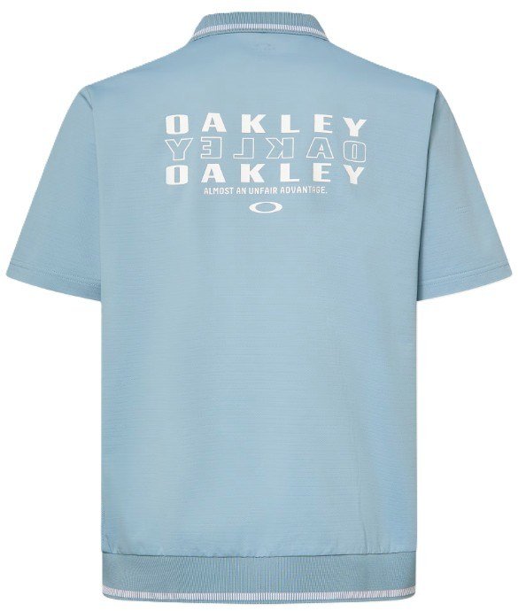 Oakley O-Sync Pack Abstract Hem polo da uomo, blue ice