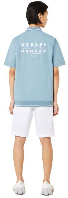 Oakley O-Sync Pack Abstract Hem polo da uomo, blue ice