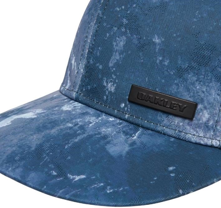 Oakley Skull Graphic 25.0 cappellino da uomo, Blue Storm Print