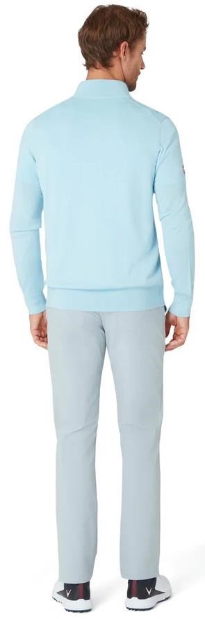 Callaway 1/4 Blended Merino maglione da uomo, arctic paradise