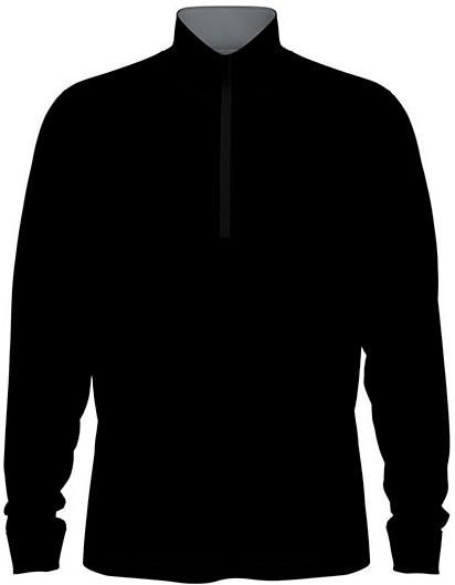 Callaway 1/4 Zip felpa da uomo, caviar