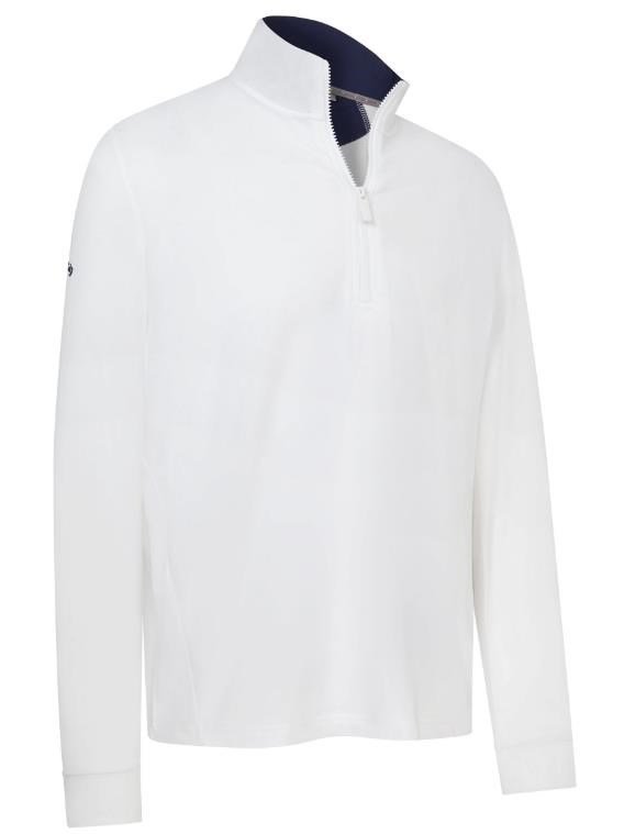 Callaway 1/4 Zip felpa da uomo, bright white