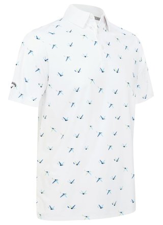 Callaway All Over Birdie polo uomo, bright white