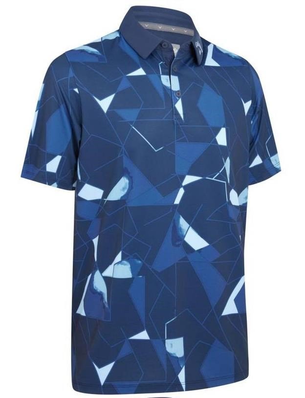 Callaway Kick Flip polo da uomo, peacoat