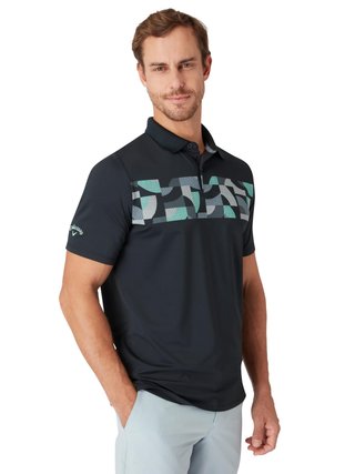 Callaway Optical 'C' polo uomo, caviar