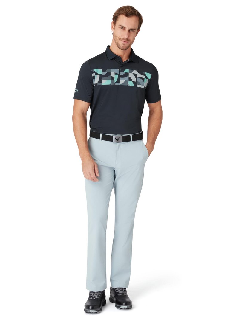 Callaway Optical 'C' polo uomo, caviar
