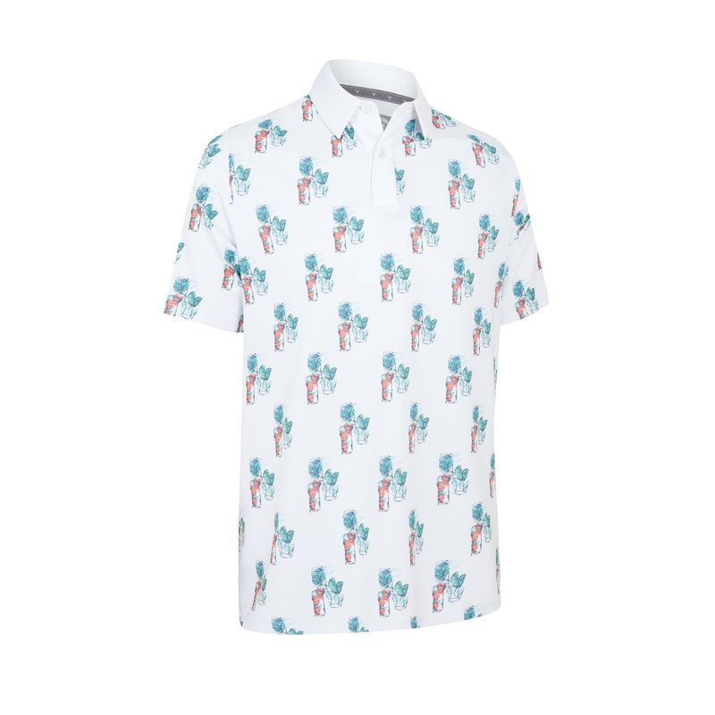Callaway 19th Hole polo uomo, bright white