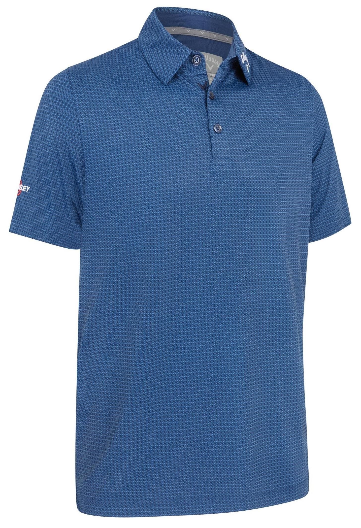 Callaway Odyssey Print polo da uomo, peacoat
