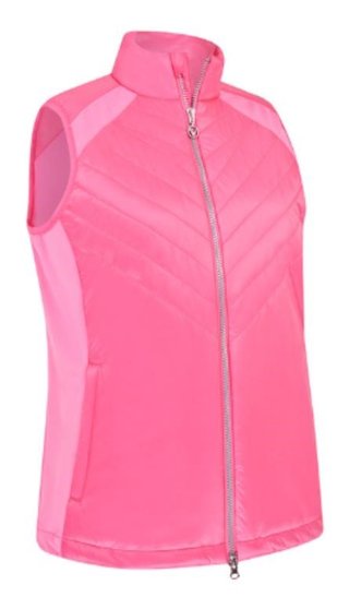 Callaway Chev Primaloft gilet donna, cheeky pink