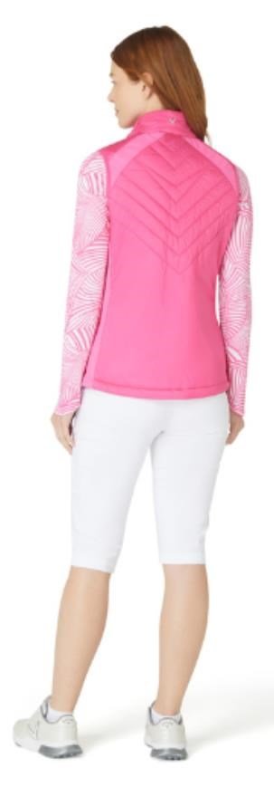 Callaway Chev Primaloft gilet donna, cheeky pink