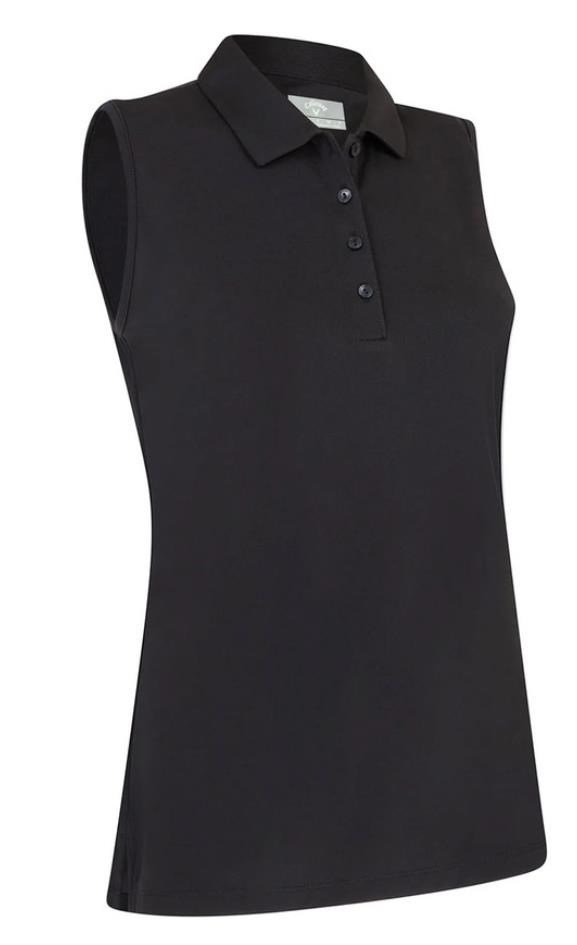 Callaway Tournament Sleeveless polo da donna, caviar