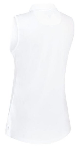 Callaway Tournament Sleeveless polo da donna, bianco