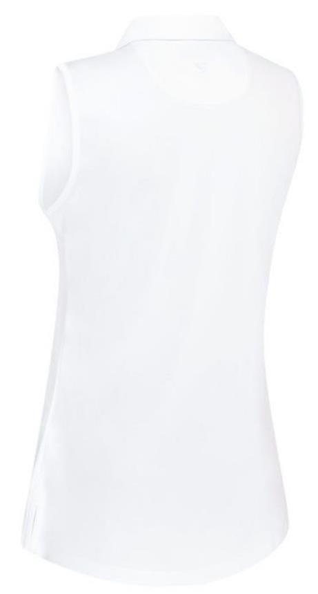 Callaway Tournament Sleeveless polo da donna, bianco