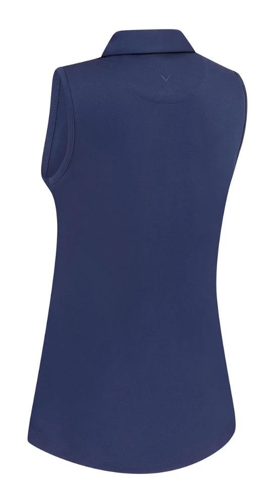 Callaway Tournament Sleeveless polo donna, peacoat