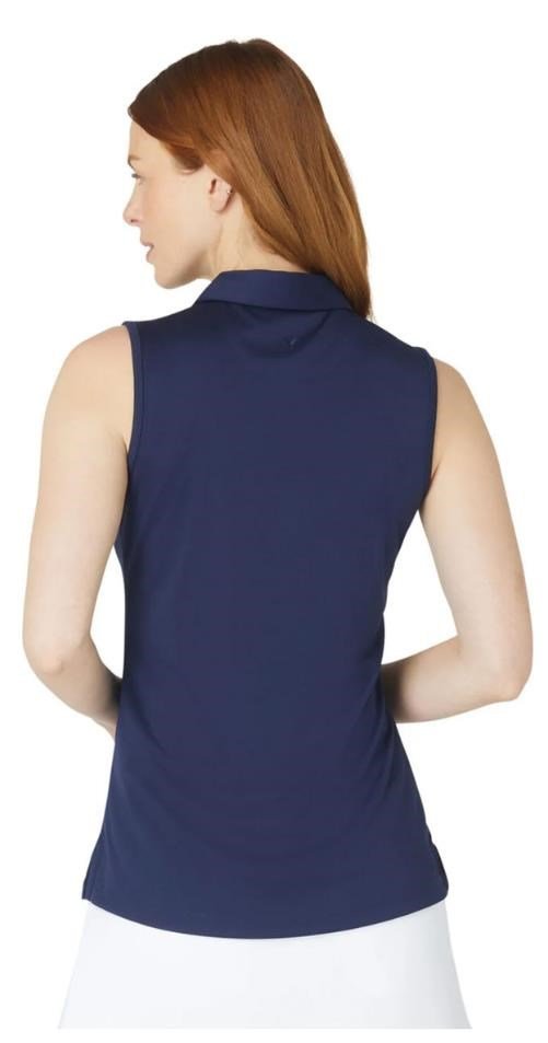 Callaway Tournament Sleeveless polo donna, peacoat