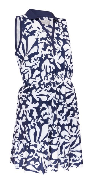Callaway Abstract Floral donna abito, peacoat