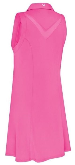 Callaway Flounce Dress with Mesh vestito da donna, cheeky pink
