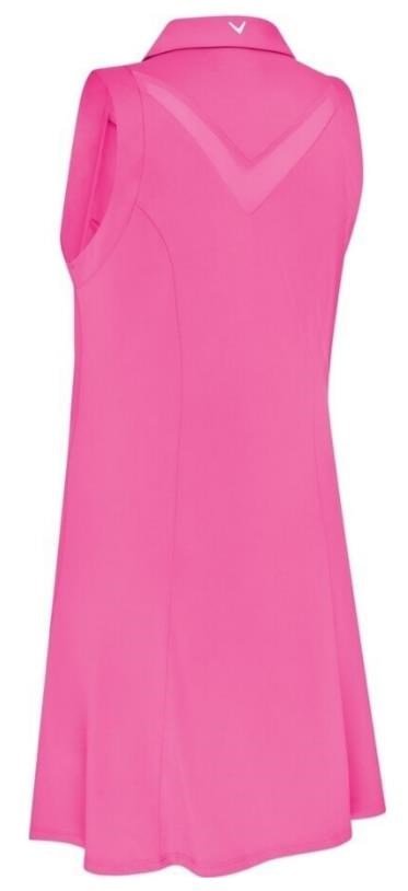 Callaway Flounce Dress with Mesh vestito da donna, cheeky pink