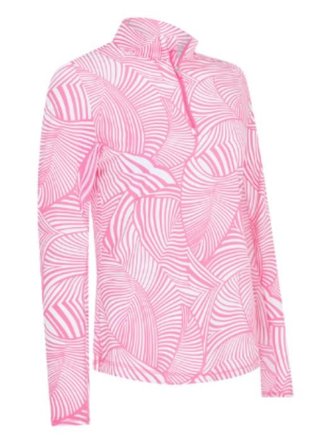 Callaway Stencil Floral felpa donna, cheeky pink