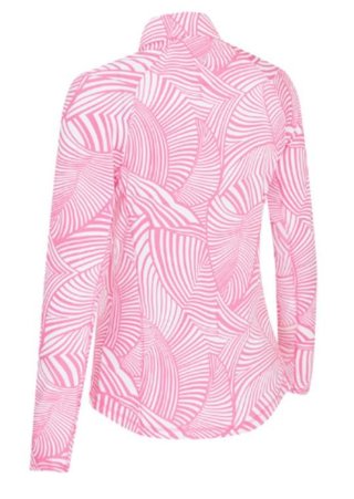 Callaway Stencil Floral felpa donna, cheeky pink