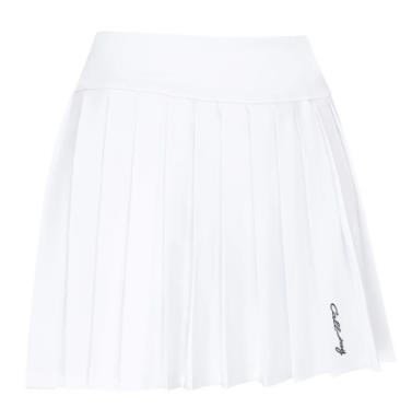 Callaway 16" Pleated gonna da golf da donna, brilliant white