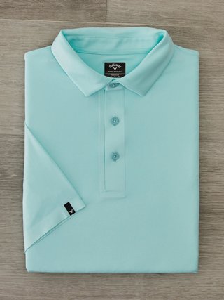 Callaway Premium Jacquard polo da uomo, birds egg green