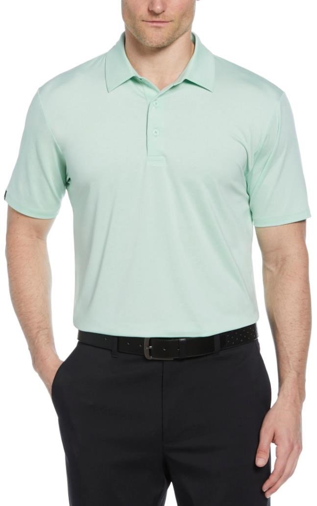 Callaway Premium Heathered polo da uomo, birds egg green heather
