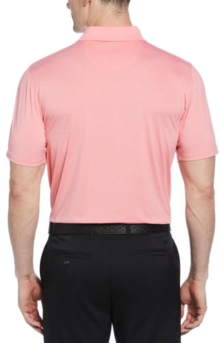 Callaway Premium Heathered polo da uomo, strawberry pink heather