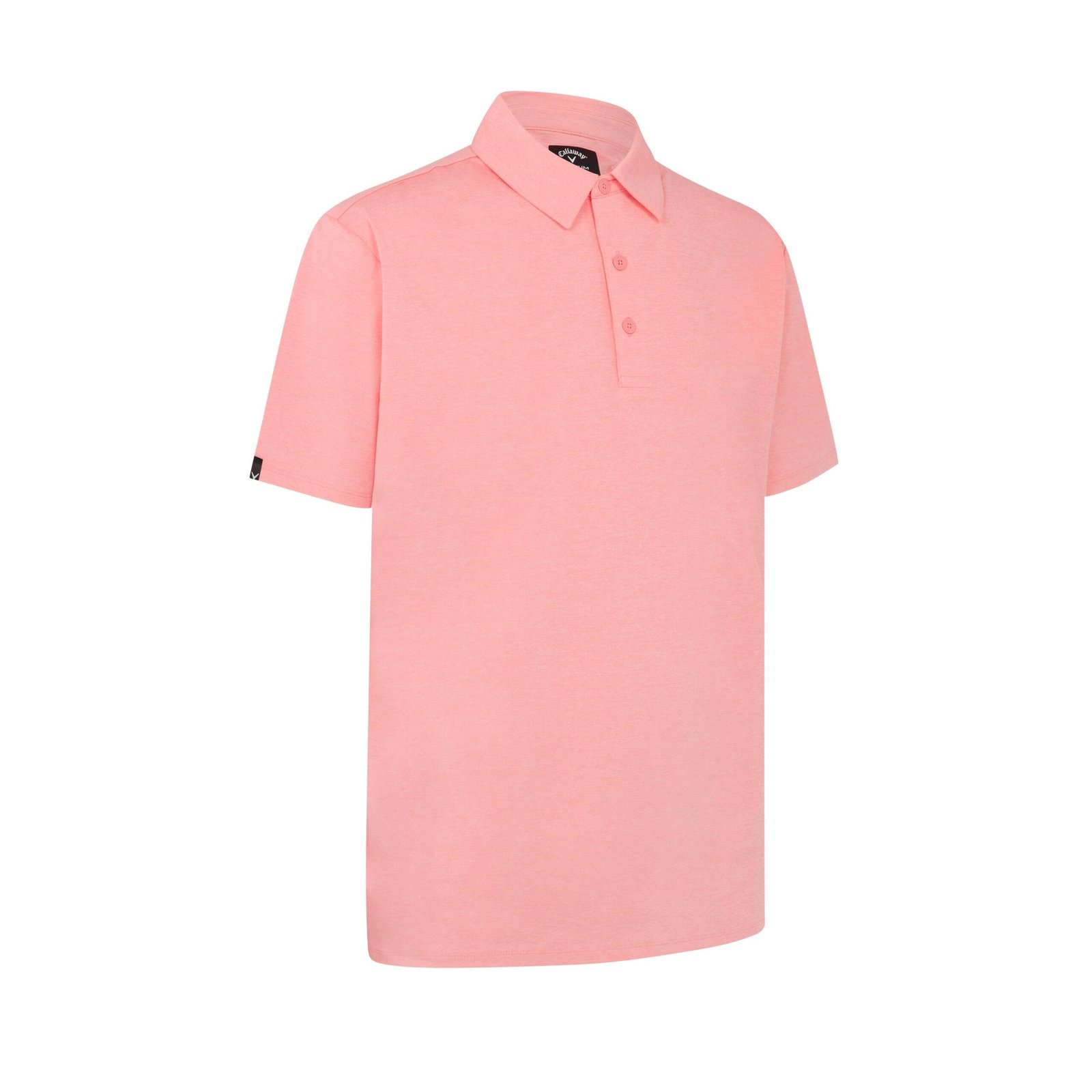Callaway Premium Heathered polo da uomo, strawberry pink heather