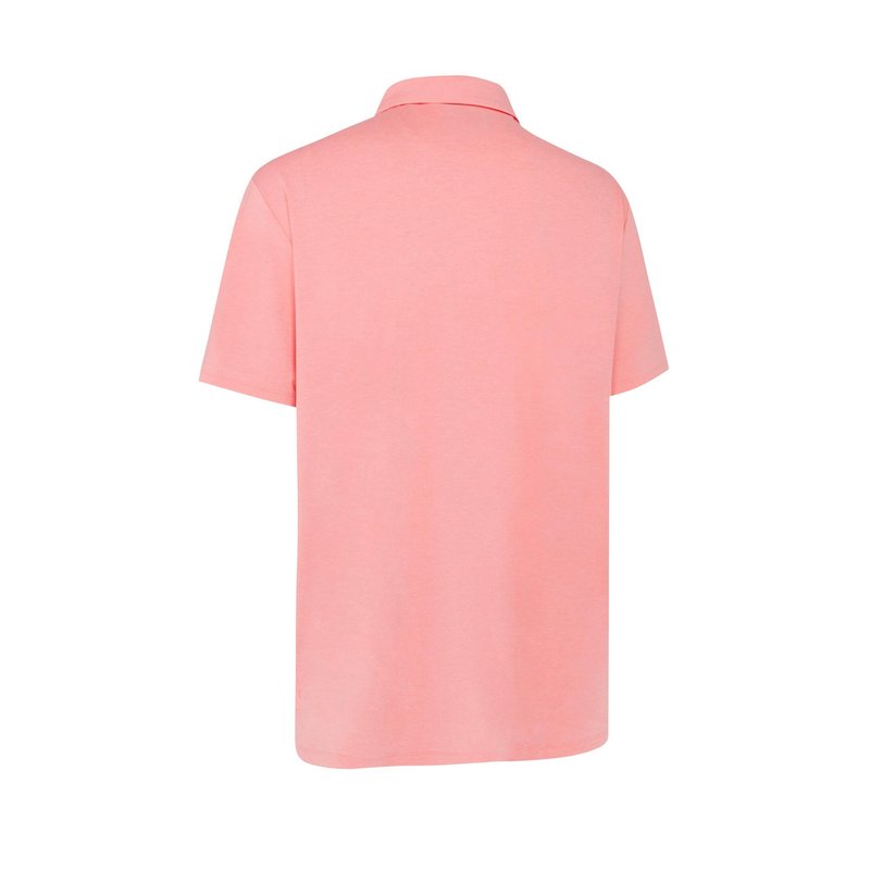 Callaway Premium Heathered polo da uomo, strawberry pink heather