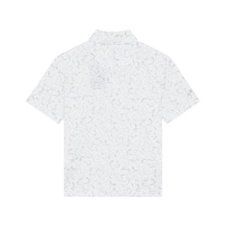 Callaway Floral Print junior polo da bambino, bright white