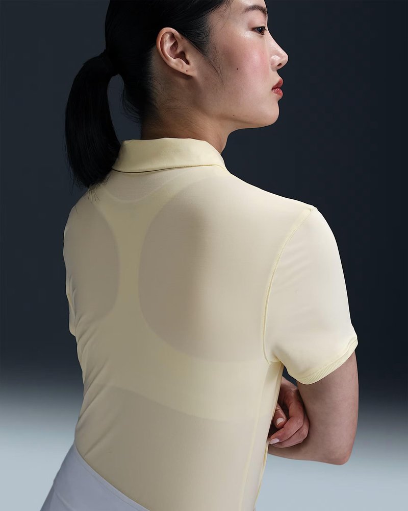 Nike Victory Dri-FIT SS polo donna, alabaster/white