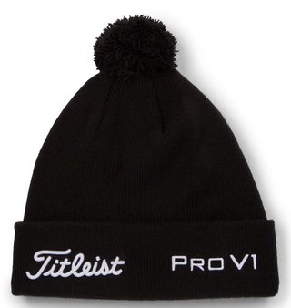 Titleist Tour Pom Pom berretto invernale unisex, nero/bianco