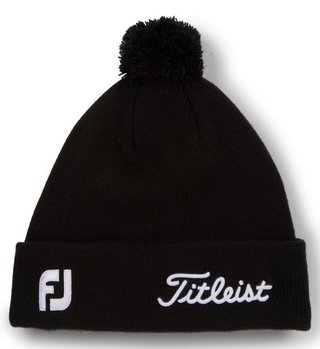 Titleist Tour Pom Pom berretto invernale unisex, nero/bianco