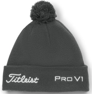 Titleist Tour Pom Pom berretto invernale unisex, charcoal/white