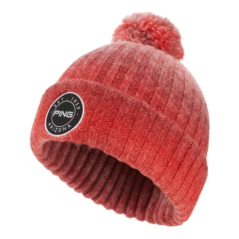 PING Barraclough berretto invernale da uomo, rosso multi