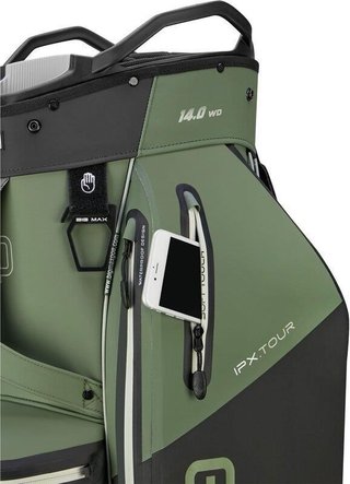 Big Max AQUA IPX.Tour cart bag, verde oliva/nero