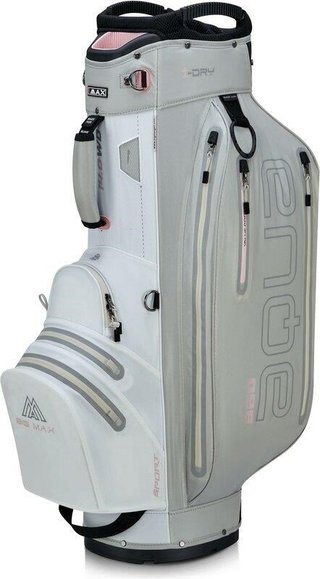 Big Max AQUA Sport 360 cart bag, bianco/grigio/rosa