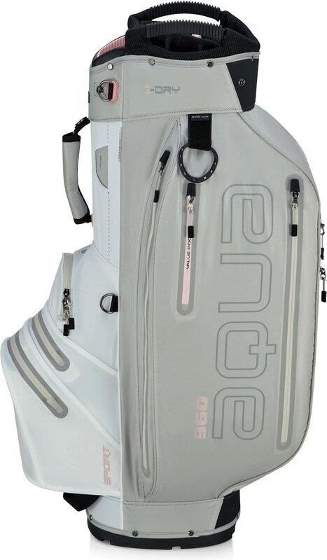 Big Max AQUA Sport 360 cart bag, bianco/grigio/rosa