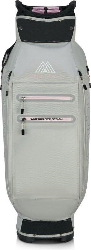 Big Max AQUA Sport 360 cart bag, bianco/grigio/rosa