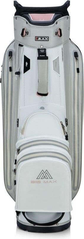 Big Max AQUA Sport 360 cart bag, bianco/grigio/rosa