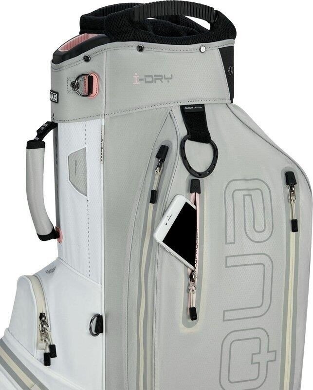 Big Max AQUA Sport 360 cart bag, bianco/grigio/rosa