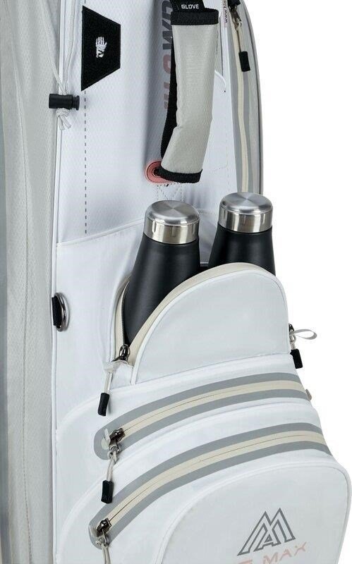 Big Max AQUA Sport 360 cart bag, bianco/grigio/rosa
